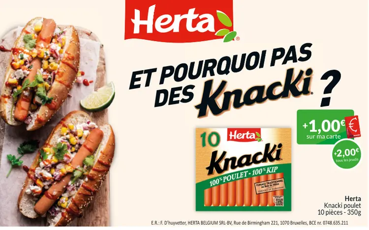 Offre: Knacki poulet