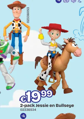 Aanbieding: 2-pack Jessie en Bullseye