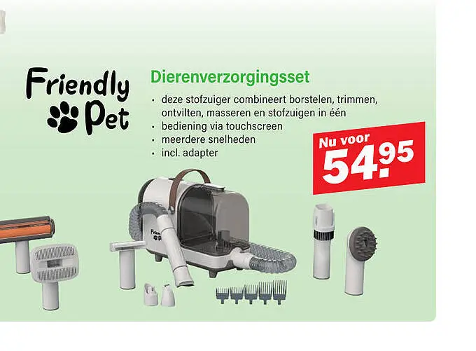 Aanbieding: Dierenverzorgingsset