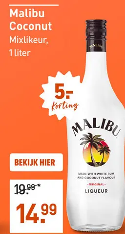 Aanbieding: Malibu Coconut 100CL