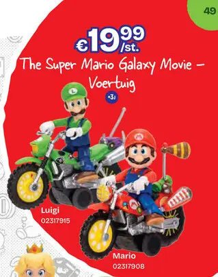 Promotie: Super Mario Film 2 – Voertuig 2
