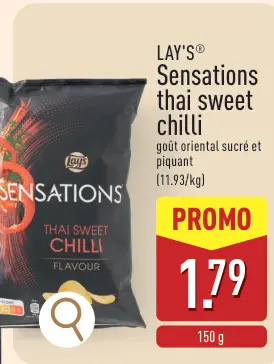 Offre: Sensations thai sweet chilli