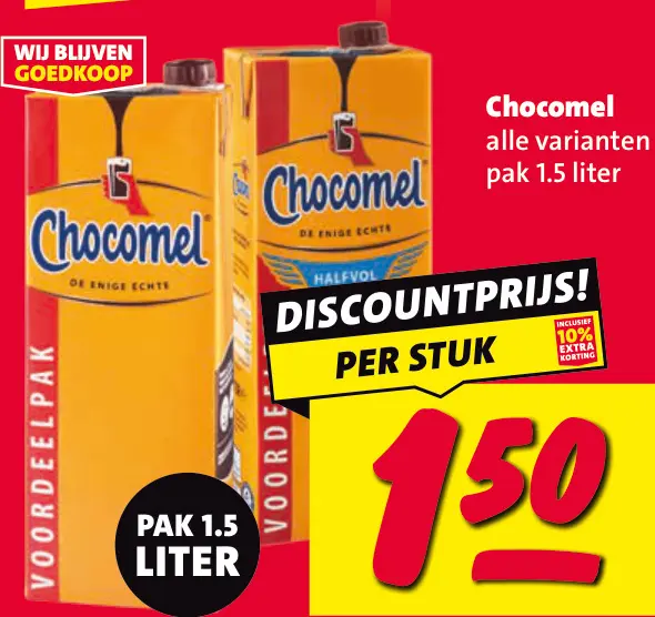 Aanbieding: Chocolademelk