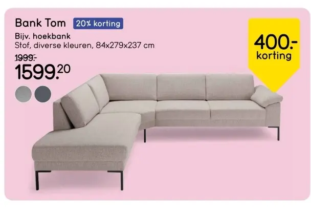 Aanbieding: Bank Tom