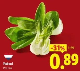 Aanbieding: Paksoi