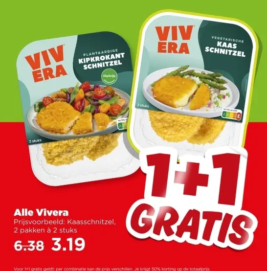 Aanbieding: Vivera Kaasschnitzel