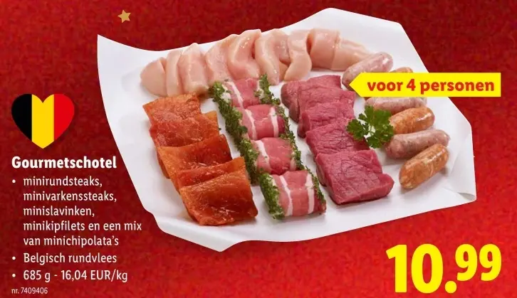 Promotie: Gourmetschotel