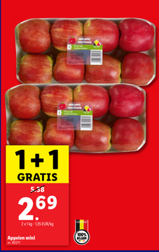 Aanbieding: Appelen mini