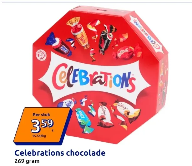 Aanbieding: Celebrations chocolade