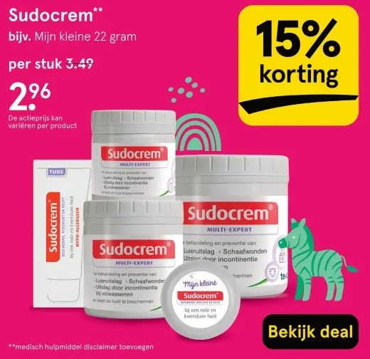 Aanbieding: Sudocrem