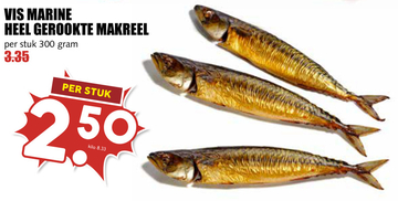 Aanbieding: VIS MARINE HEEL GEROOKTE MAKREEL