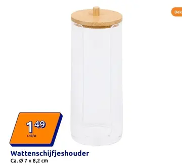 Aanbieding: Wattenschijfjeshouder