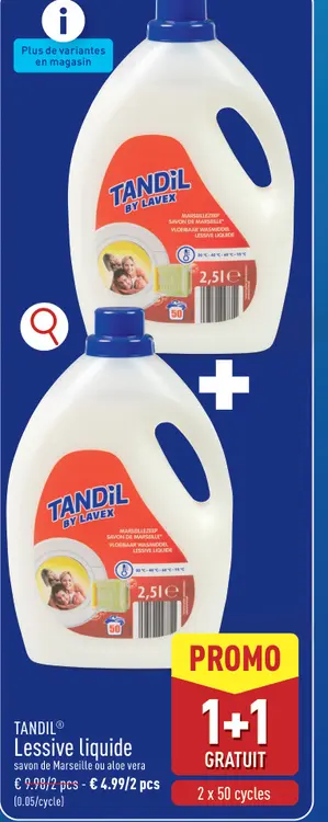 Offre: TANDIL® Lessive liquide