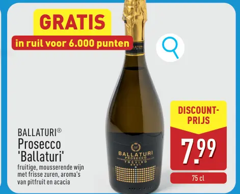 Promotie: Prosecco 'Ballaturi'