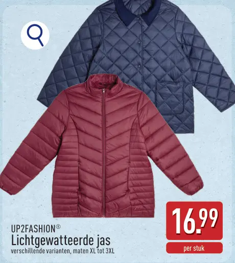 Promotie: Lichtgewatteerde jas