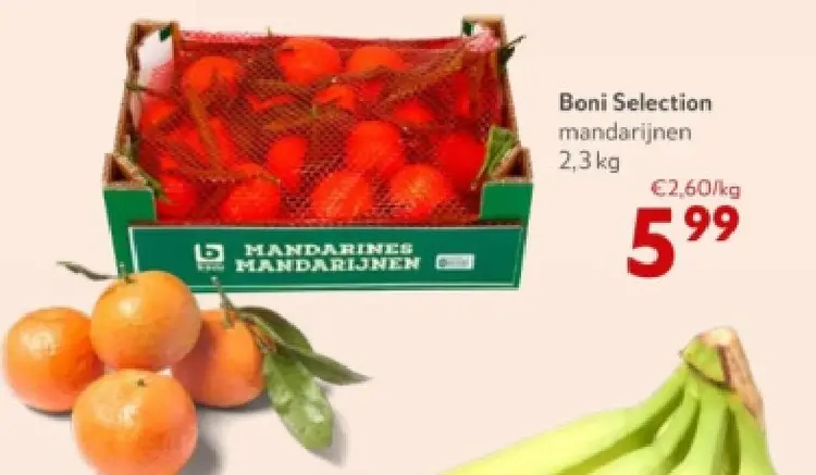 Promotie: mandarijnen