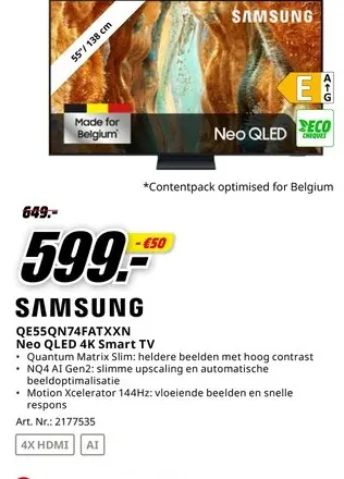 Promotie: Neo QLED 4K Smart TV