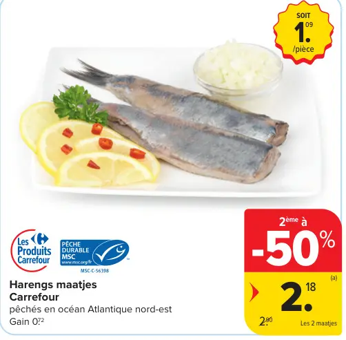Offre: Harengs maatjes