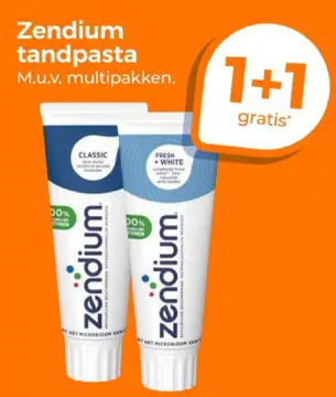 Aanbieding: Zendium tandpasta