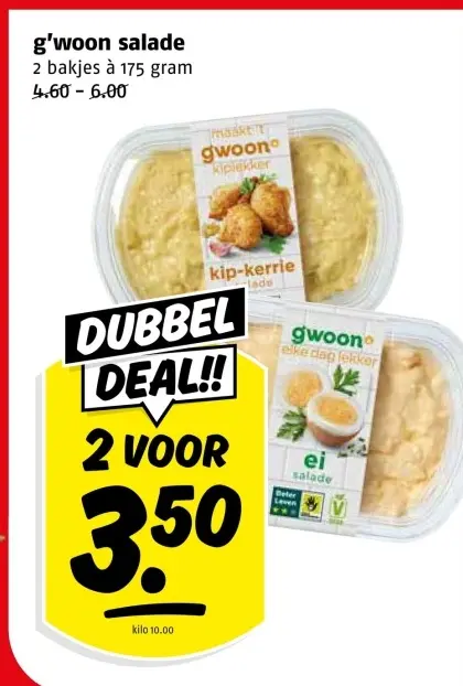 Aanbieding: salade