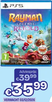 Aanbieding: Rayman Legends Retold