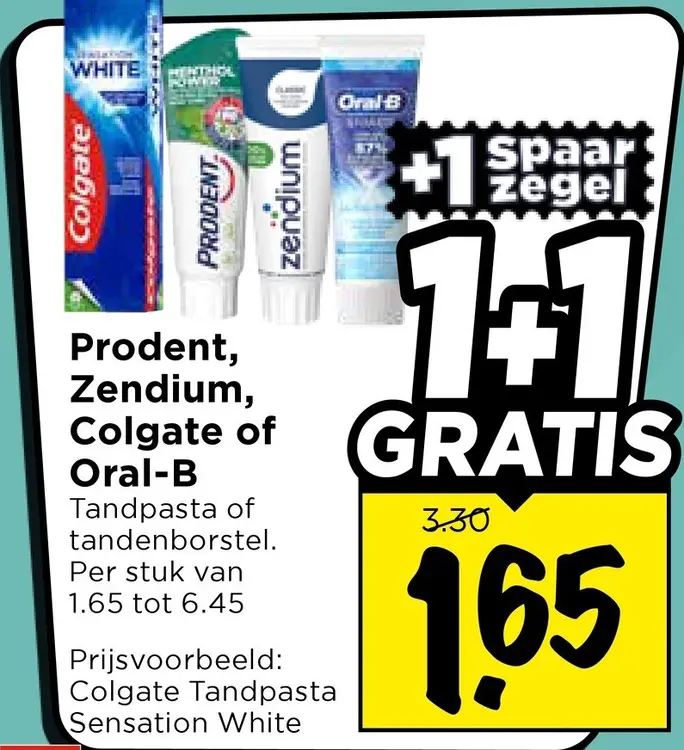 Aanbieding: Tandpasta of tandenborstel