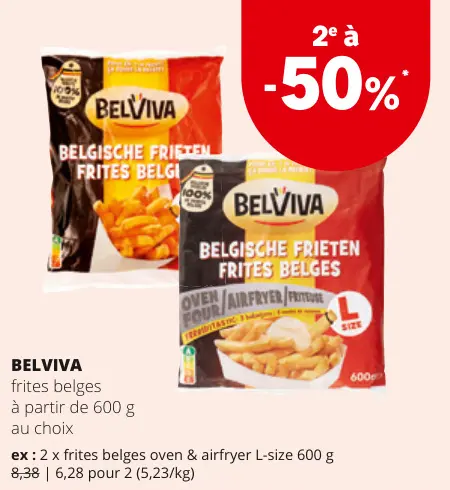 Offre: Frites belges