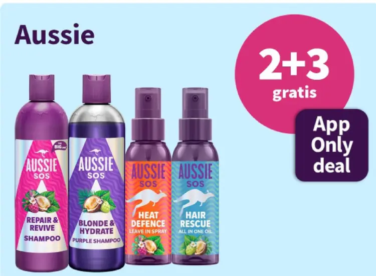 Promotie: Aussie SOS Repair & Revive Shampoo