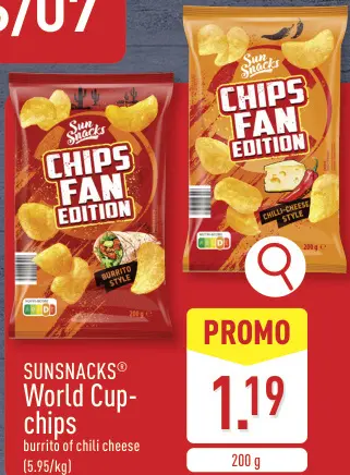 Promotie: World Cup-chips