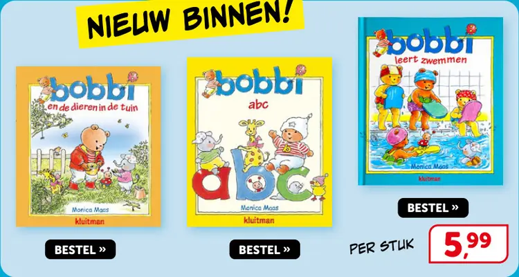 Promotie: Bobbi boeken