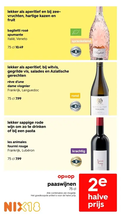 Aanbieding: baglietti rosé spumante