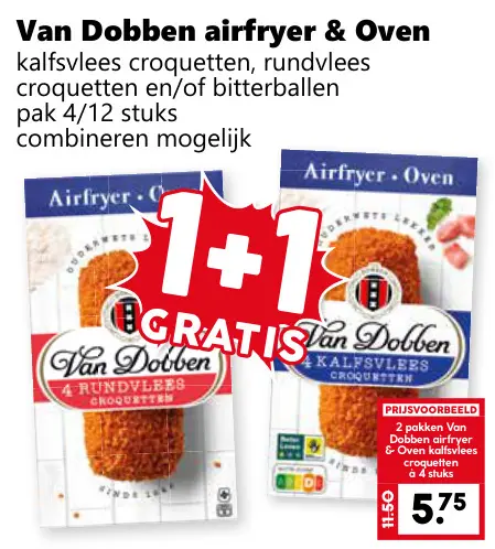 Aanbieding: Van Dobben airfryer & Oven