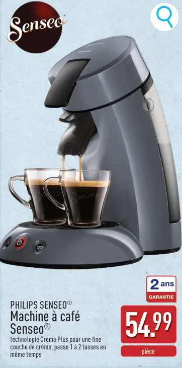 Offre: PHILIPS SENSEO® Machine à café Senseo®