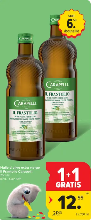 Offre: Huile d'olive extra vierge Il Frantolio
