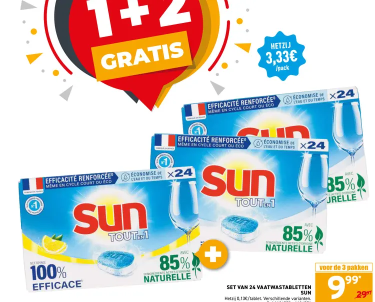 Promotie: Vaatwastabletten