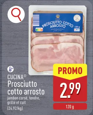 Offre: Prosciutto cotto arrosto