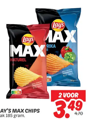 Aanbieding: Max chips