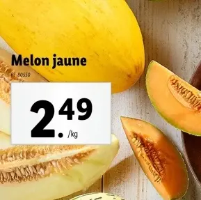 Offre: Melon jaune