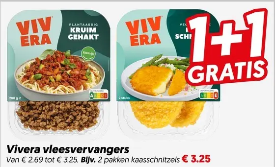 Aanbieding: Vivera vleesvervangers