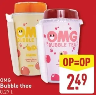 Aanbieding: Bubble thee