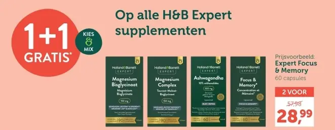 Promotie: Expert Focus & Memory