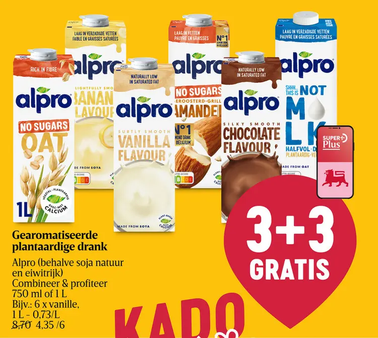 Promotie: Gearomatiseerde plantaardige drank