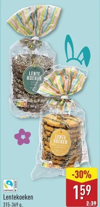 Aanbieding: Lentekoeken