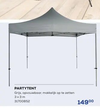 Aanbieding: PARTYTENT