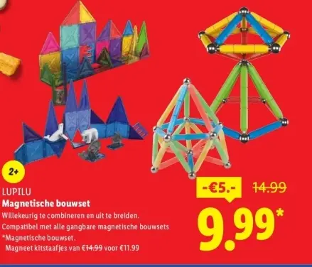 Aanbieding: Magnetische bouwset