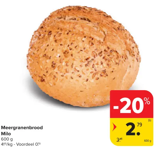 Aanbieding: Meergranenbrood