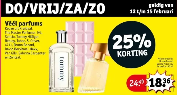 Promotie: Parfums en Bodymisten