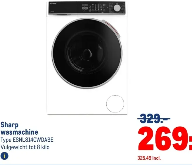 Aanbieding: wasmachine