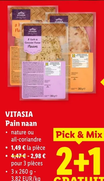 Offre: Pain naan
