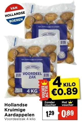 Aanbieding: Hollandse Kruimige Aardappelen